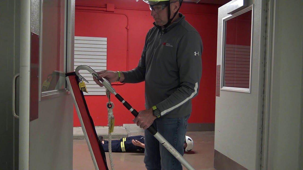 Harness and Rescue Pole