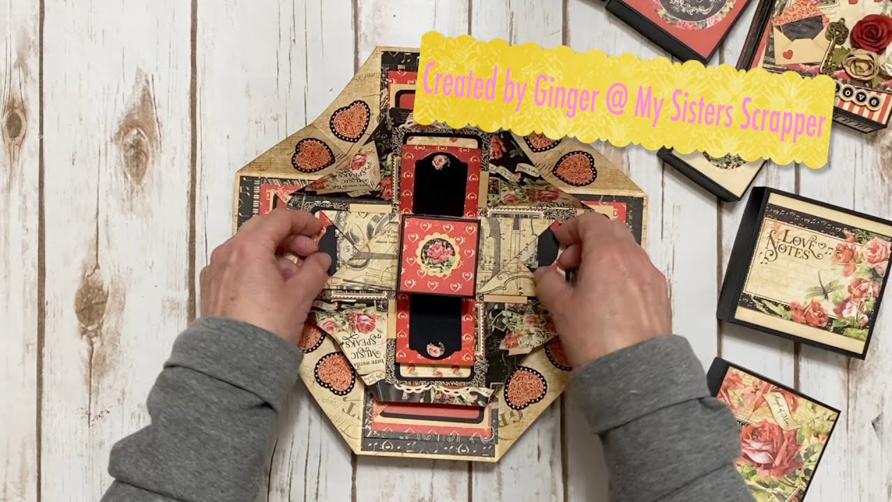 G45 Love Notes Nested Explosion Box