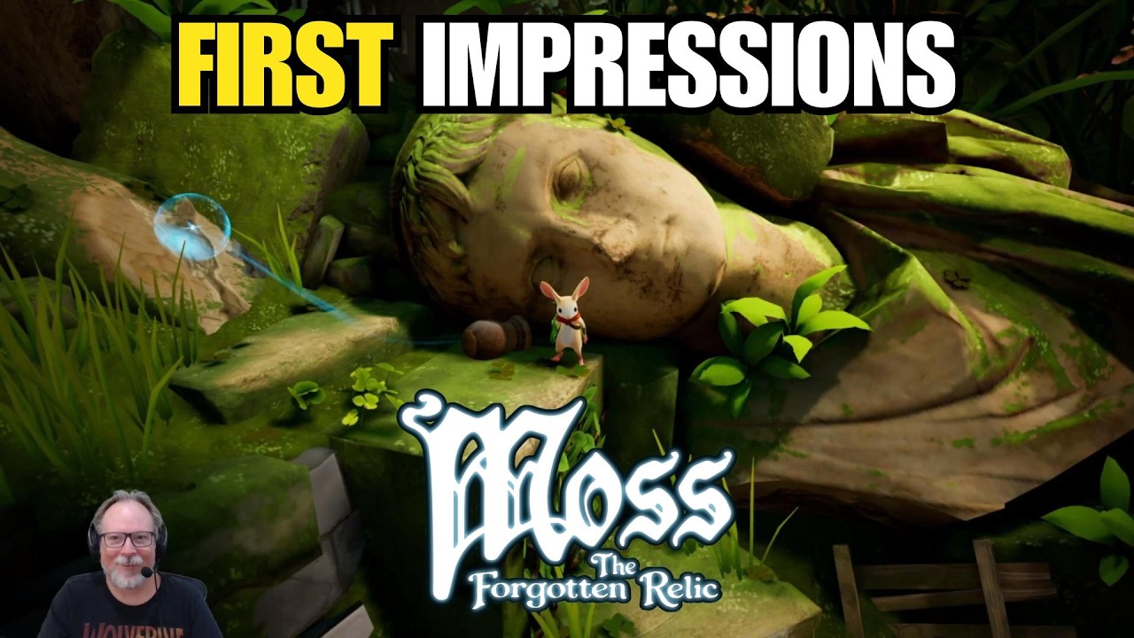 Moss: The Forgotten Relic &mdash; Демонстрация игрового процесса и первые впечатления с Renfail