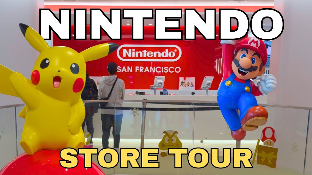 Nintendo Store San Francisco — Tour & Highlights