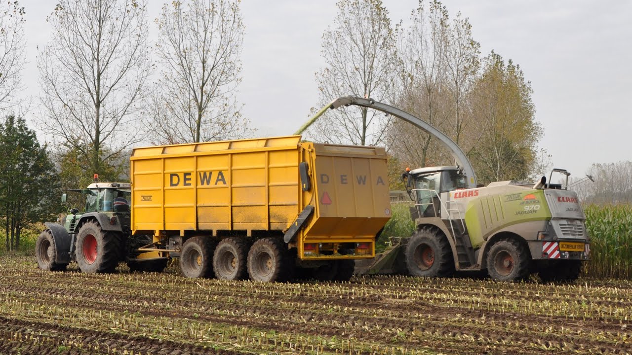 Claas Jaguar 970 - Peltijn Agri - mais 2012
