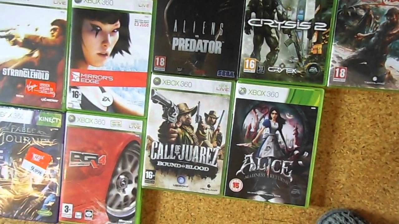 Mi colección de Xbox 360, casi 350 juegos (especial 200 subs)