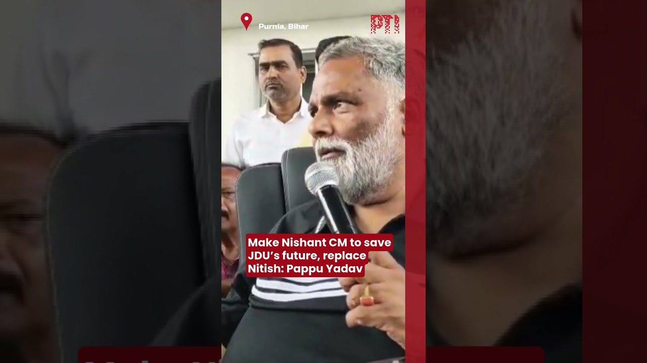 Make Nishant CM to save JDU&rsquo;s future, replace Nitish: Pappu Yadav