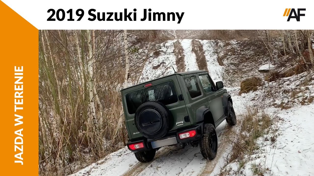 2019 Suzuki Jimny - jazda w terenie (Offroad test)