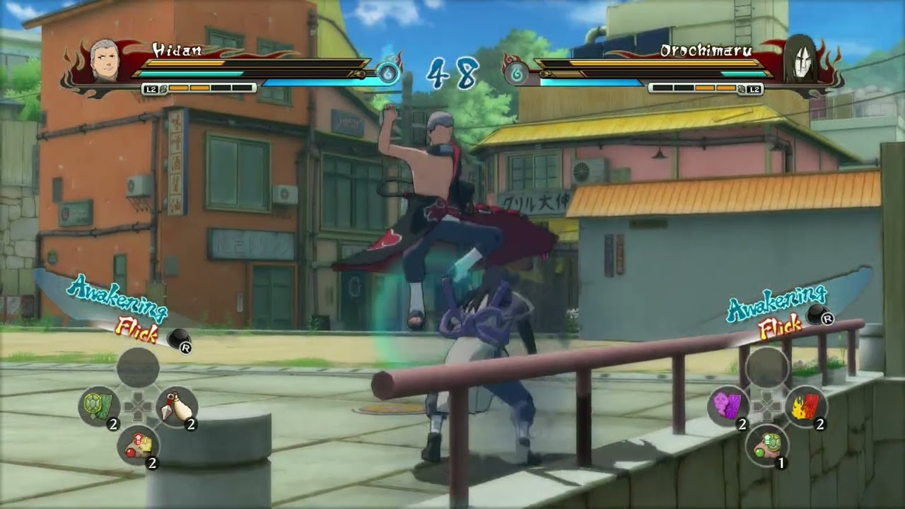 Hidan vs Orochimaru - Naruto Shippuden Ultimate Ninja Storm Revolution