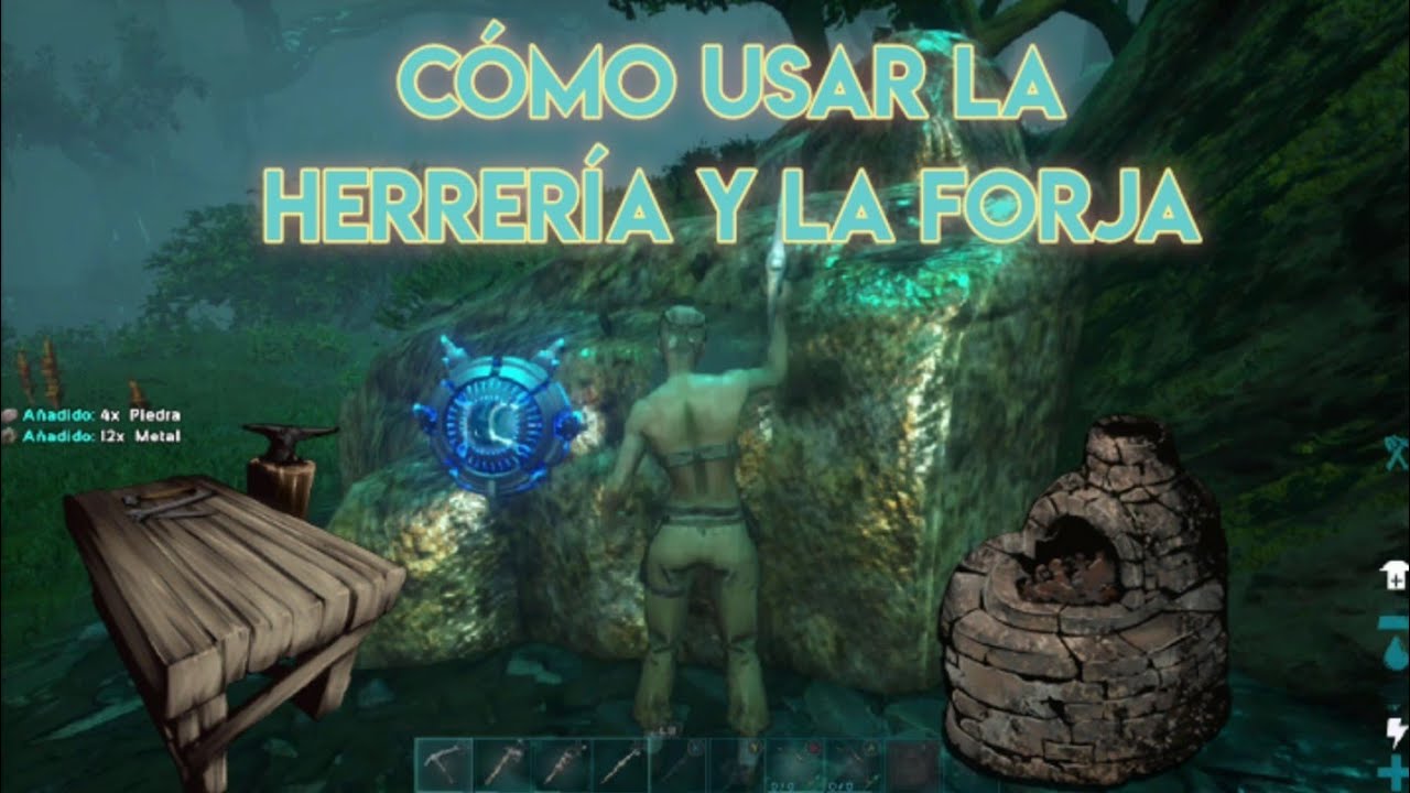 cómo usar la Forja y herrería / vaga / cap 2