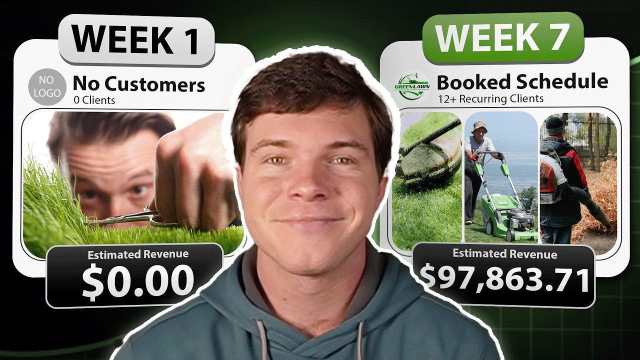 How To Get Customers For Lawn Care Businesses (Free Course)