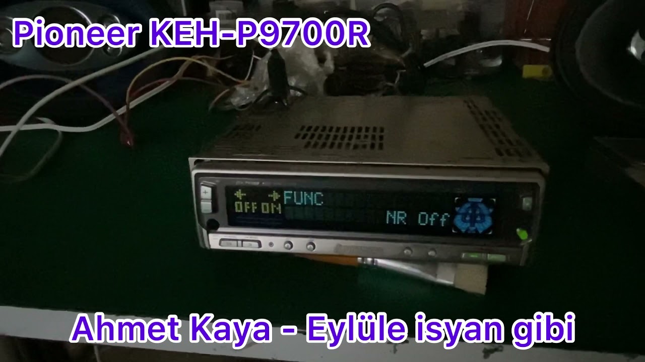 Pioneer KEH-P9700R Casette, Receiver, internal DSP , Multi CD Changer controller working system.
