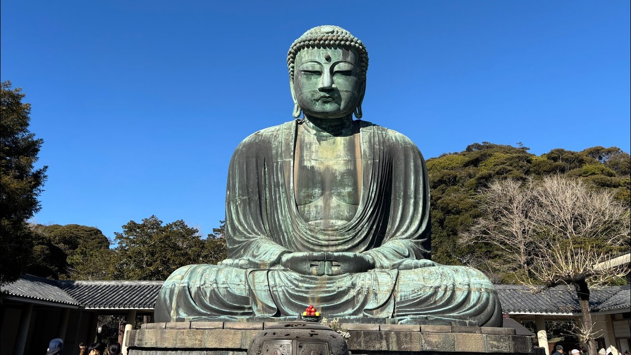 2月1日(日) に鎌倉大仏殿高徳院に行きました。