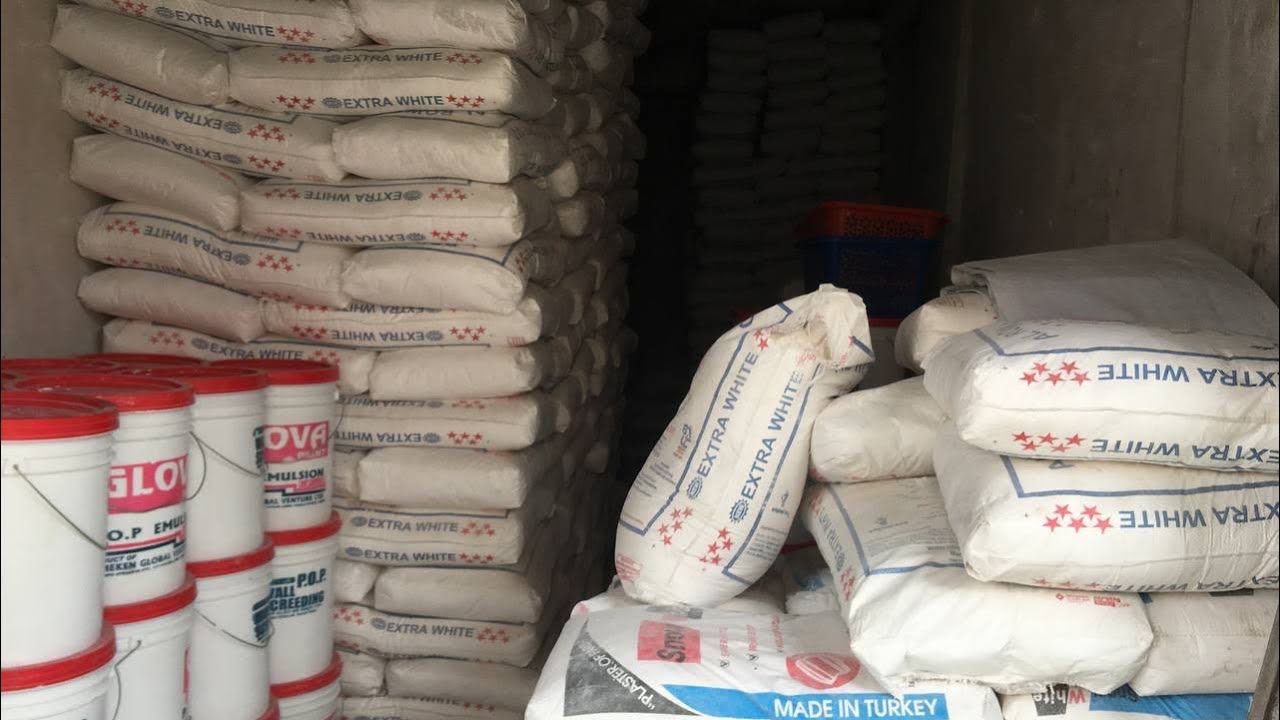 Price Of POP Cement, Screeding Paint, Top Bond And Other Building Materials Items In Lagos State.