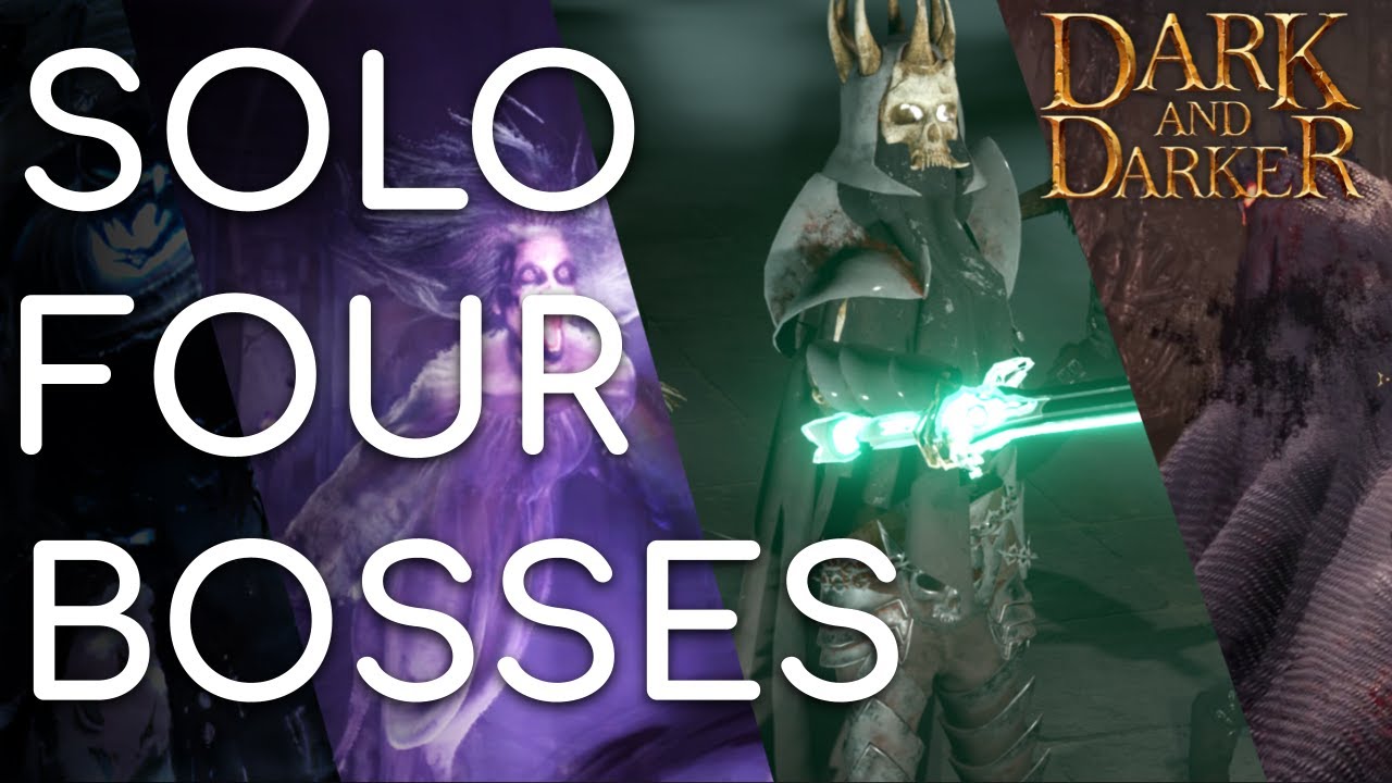 Solo Slaying Four High Roller Bosses in one run | Dark and Darker