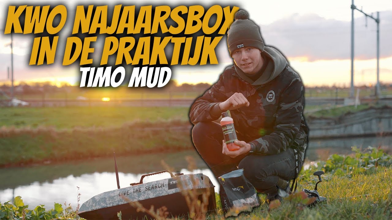 KARPERVISSEN MET DE KWO NAJAARSBOX 2020 - Timo Mud met de praktijktest