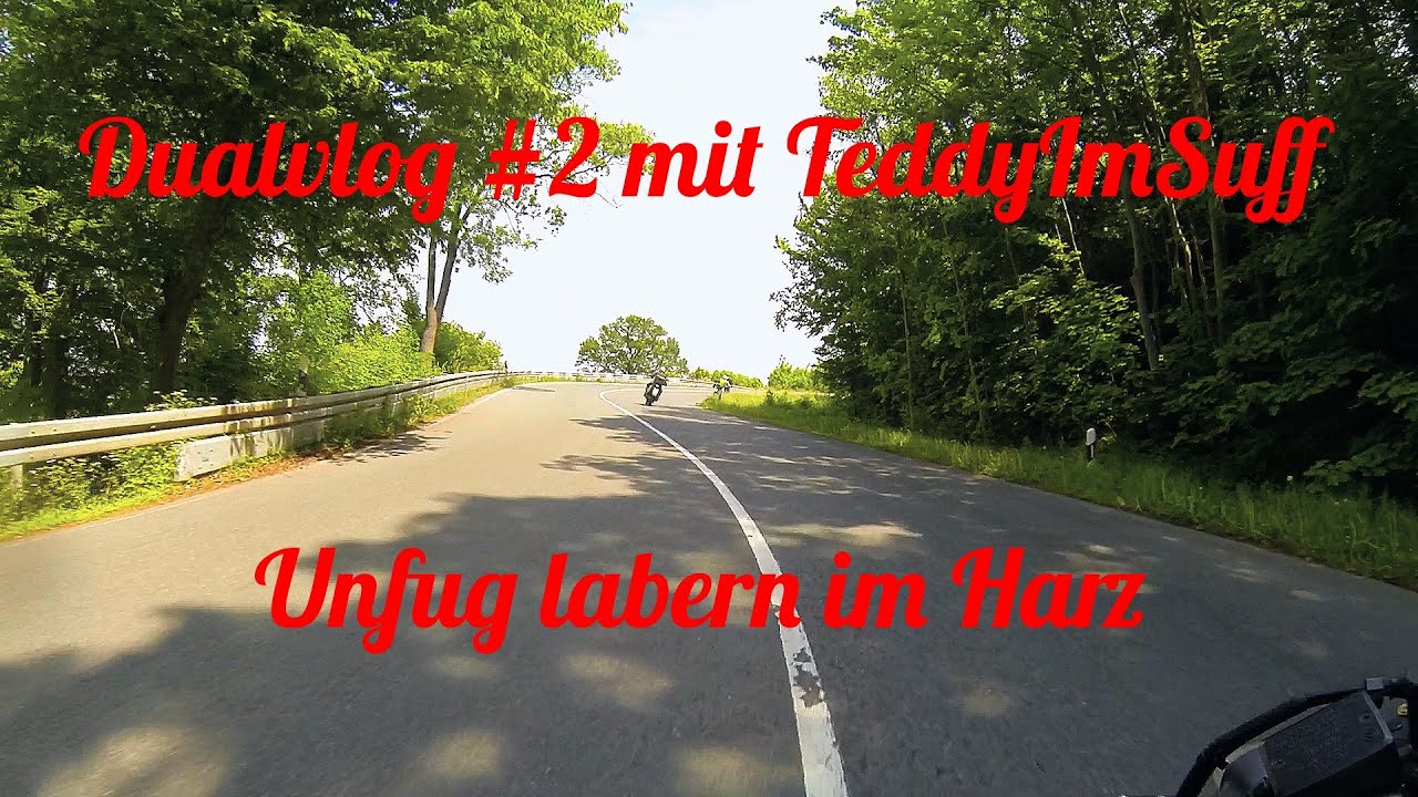 Dualvlog #2 im Harz mit TeddyImSuff | Yamaha MT-07 | Motovlog