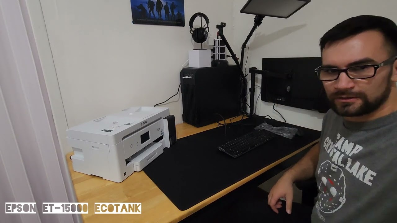 EPSON ET-15000 EcoTank unboxing & setup 👌