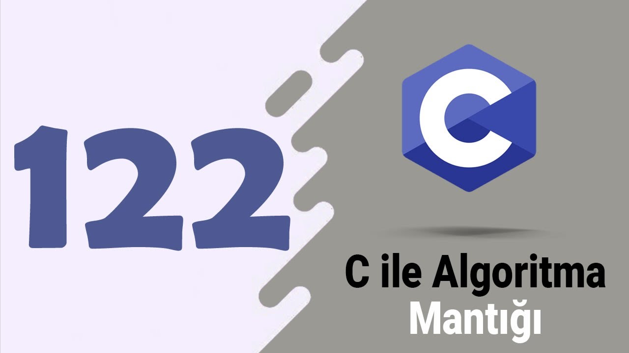 Ders 122 C Programlamada Dosya İşlemlerine Giriş