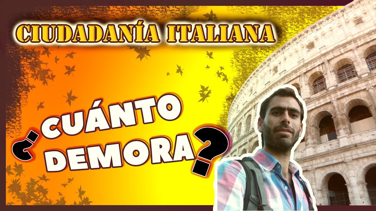 👉👉CIUDADANÍA ITALIANA en Italia 👈👈 Cuáles son los PASOS EN ITALIA👣 CUÁNTO DEMORA??