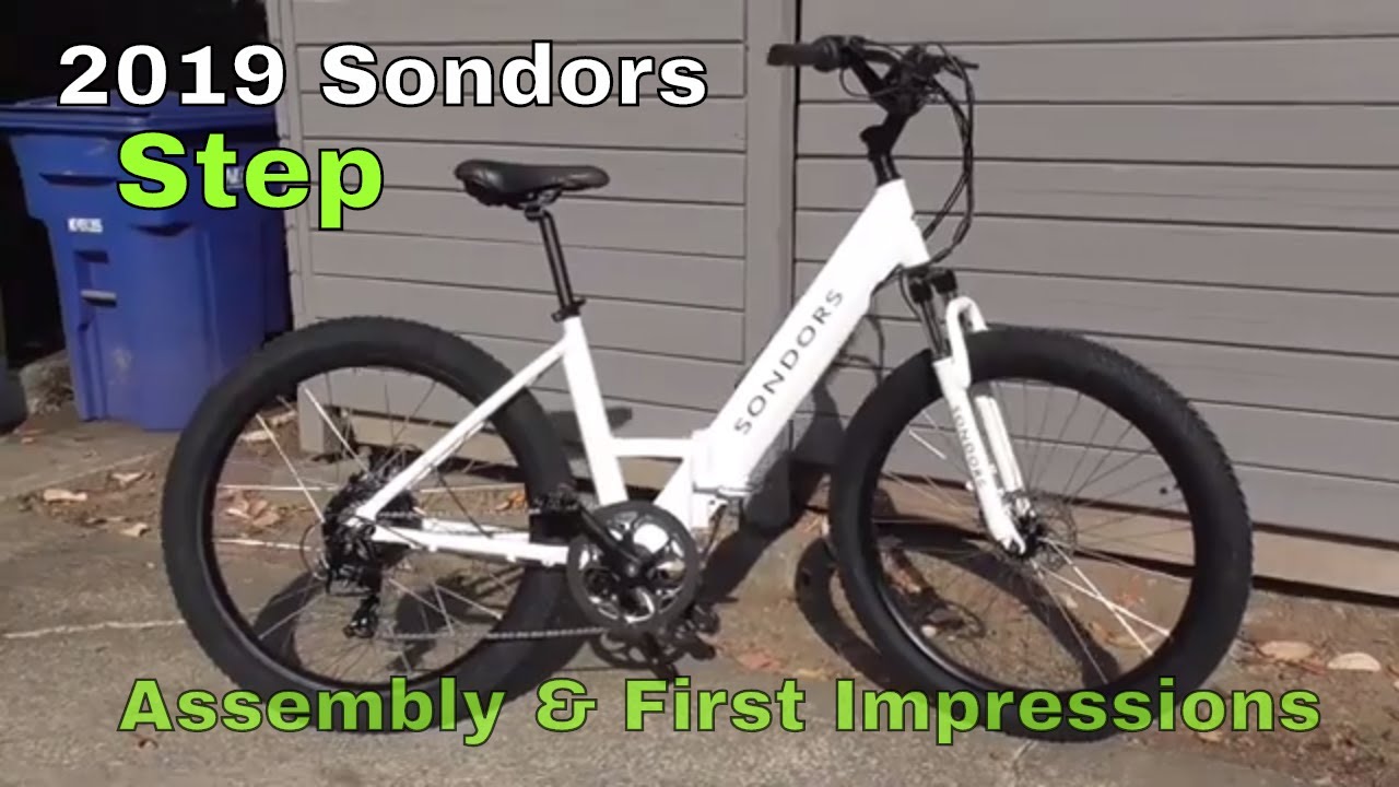 2019 Sondors Step - e-bike assembly & first impressions