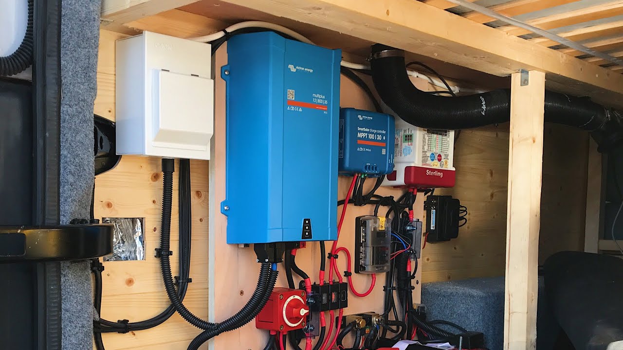Our Lithium Solar Van Life Set Up!