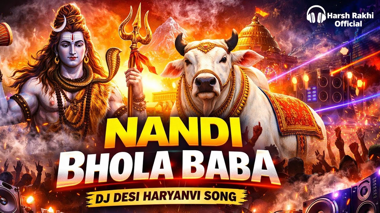 Nandi Bhola Baba - Harsh Rakhi - Latest Haryanvi song Haryanvi 2026 - Full DJ Bhola Baba Song 2026