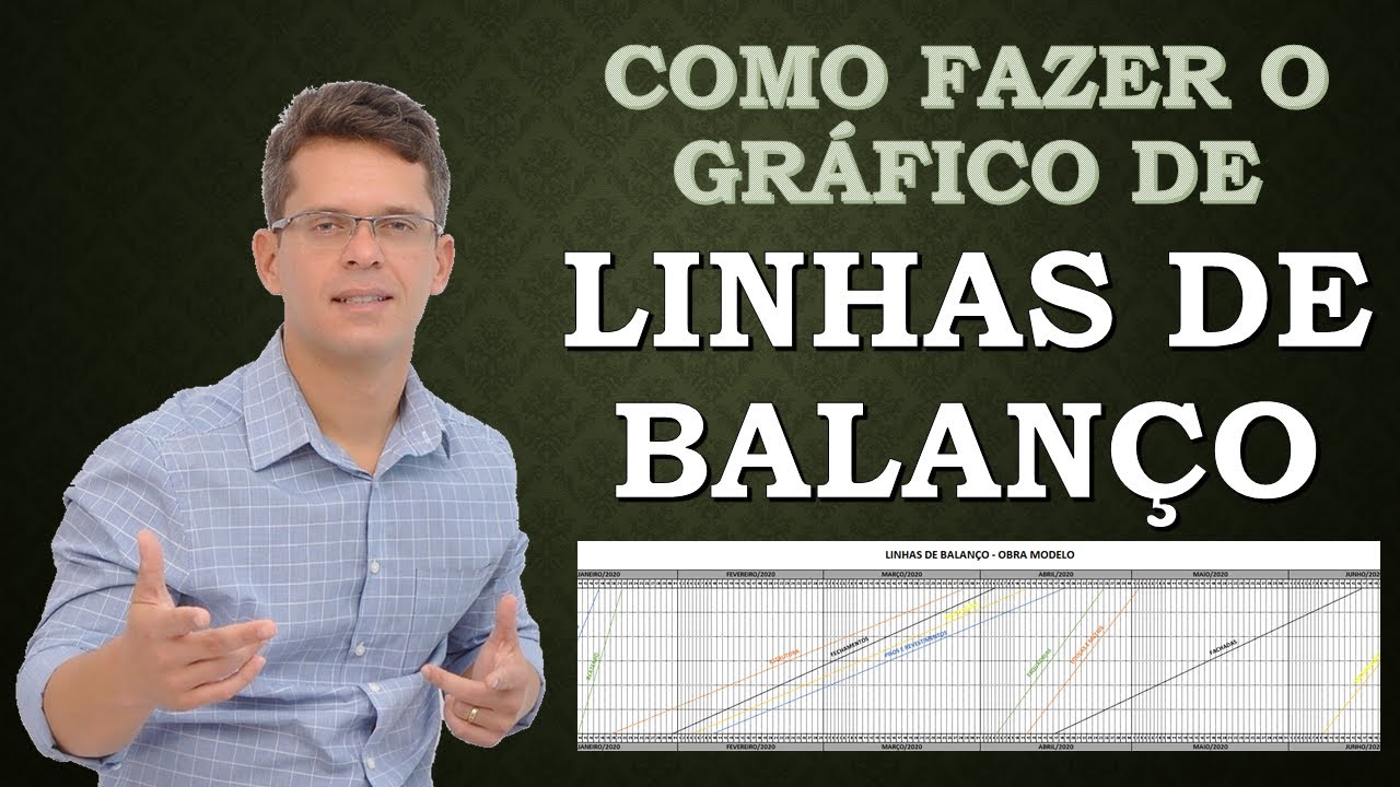 COMO FAZER LINHAS DE BALANÇO