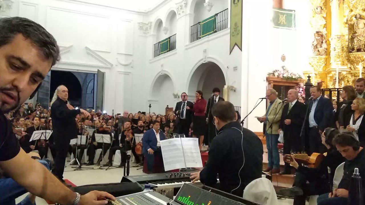 Himno del centenario a la Virgen del Rocío autor Rafa Serna