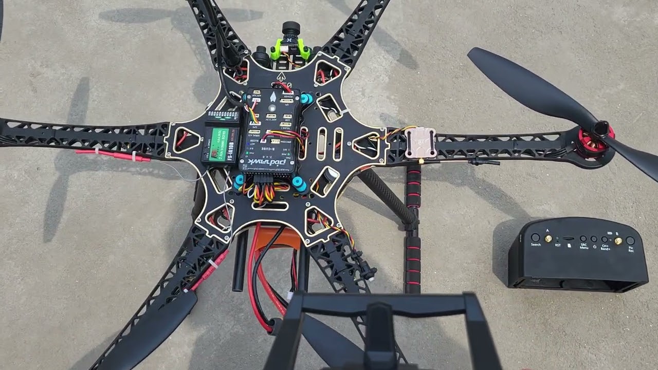 S550 Hexacopter Analog Drone with Flysky fsi6