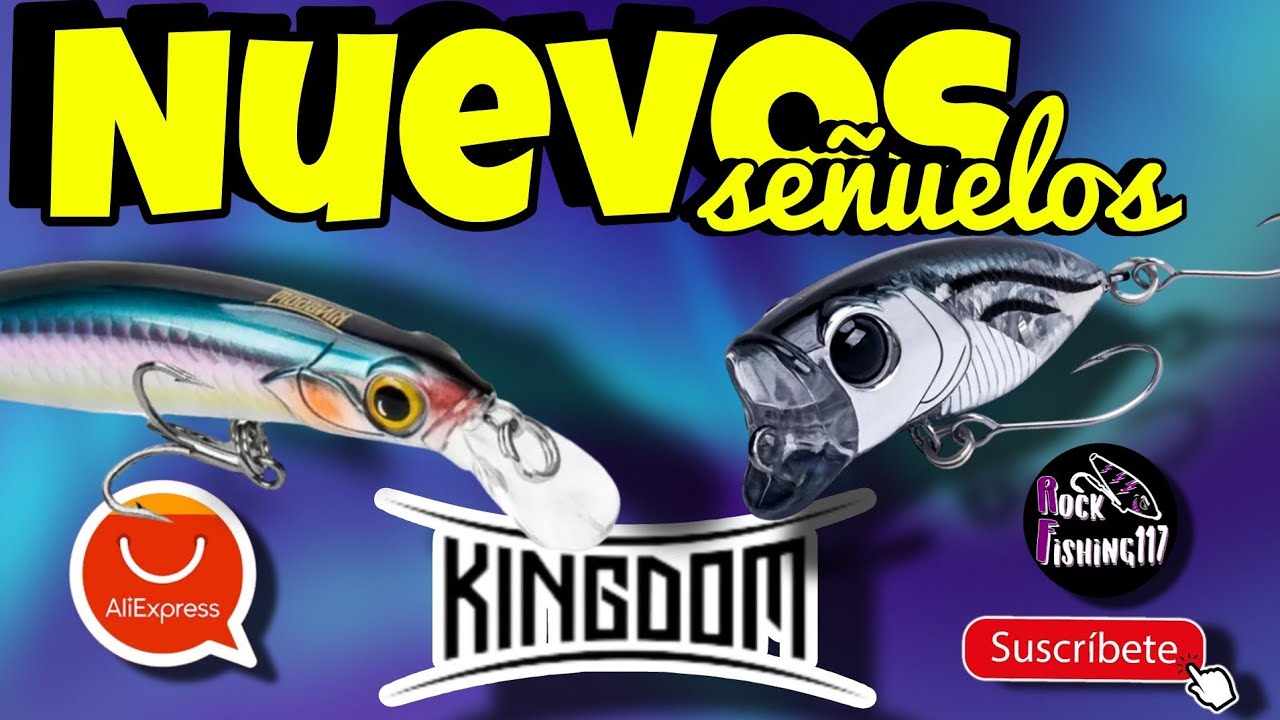 ⚠️ NOVEDADES DE SEÑUELOS KINGDOM ⚠️ ✅ ALIEXPRESS ✅