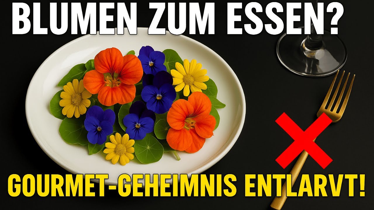 13 essbare Blumen, die du im Gourmet Beet anbauen musst