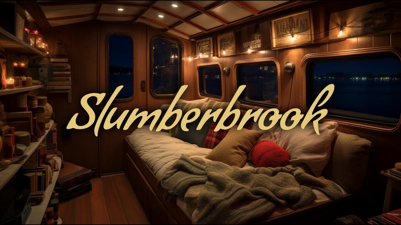 Unwind In Your Boat's Snug Sleeping Quarters To Lapping Wave Sounds | Read, Sleep, Write | 8 Hrs