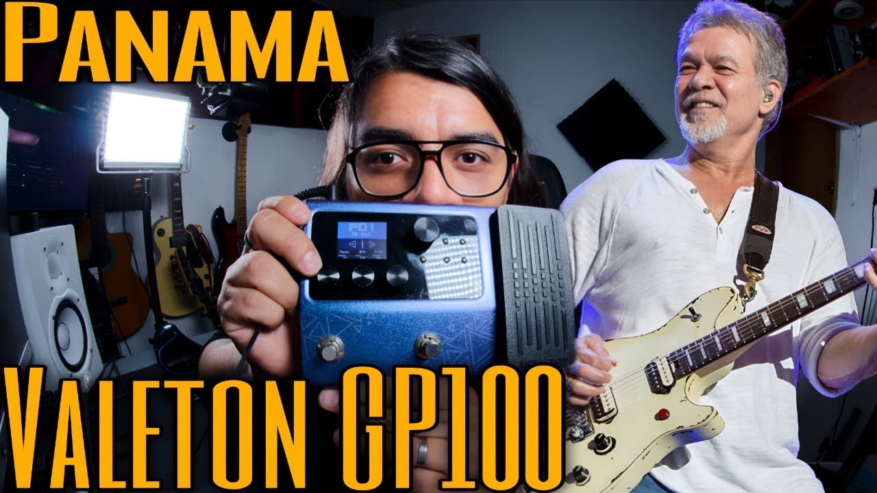Panama - Emulando el TONO de Eddie Van Halen - [VALETON GP100] - #valetongp100