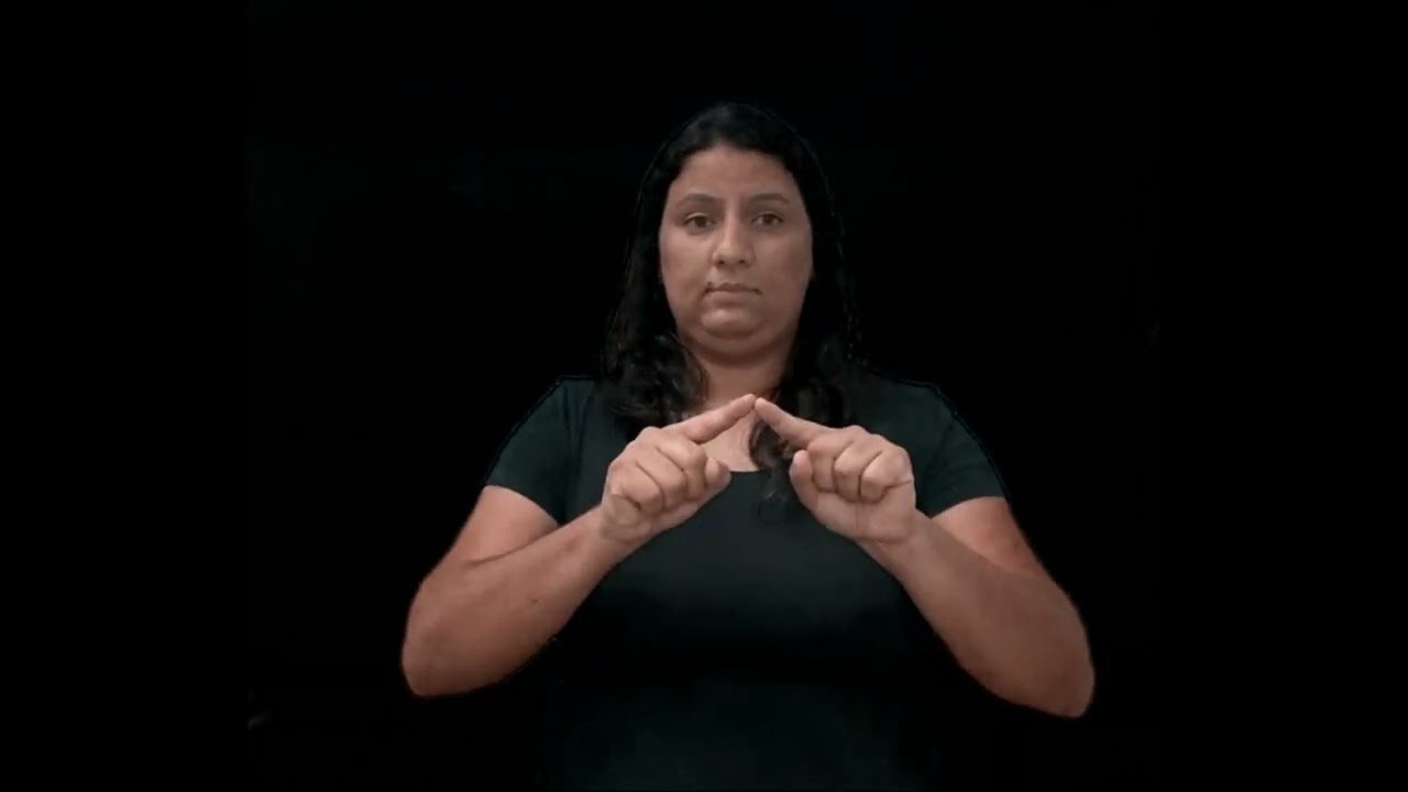 SINAL DE QUADRADO EM LIBRAS