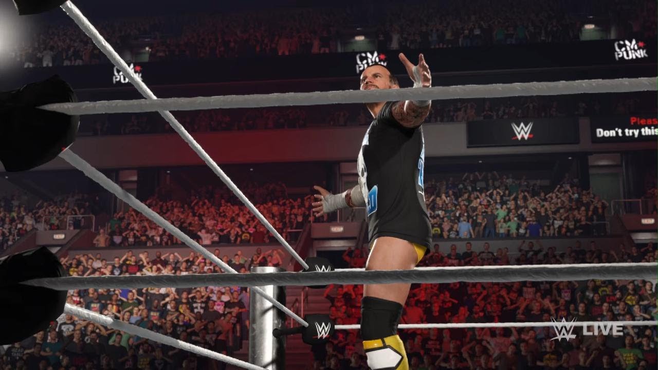 WWE 2K25 CM Punk 11 vs CODY RHOD35-BOT
