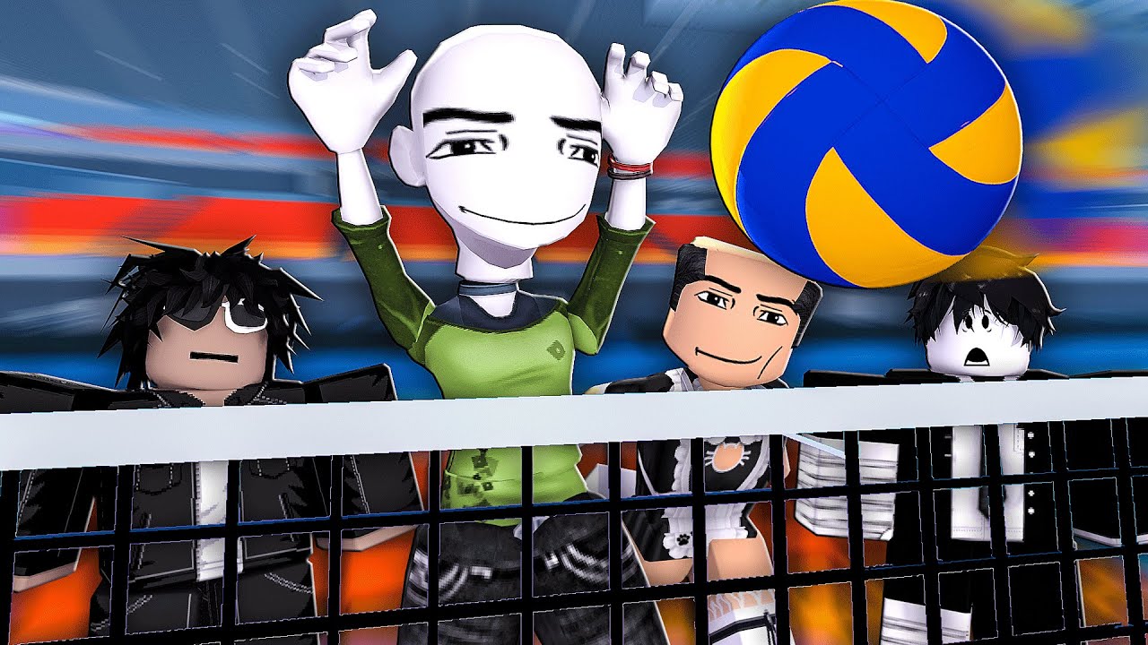 4 BOCÓS JOGANDO LENDAS DO VOLEIBOL NO ROBLOX