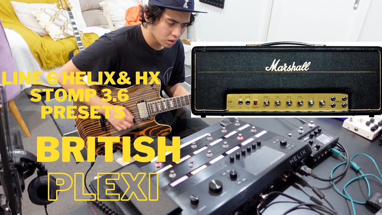 These MARSHALL PLEXI Tones For The Line 6 Helix & HX Stomp Are AMAZING! | British Amp Pack