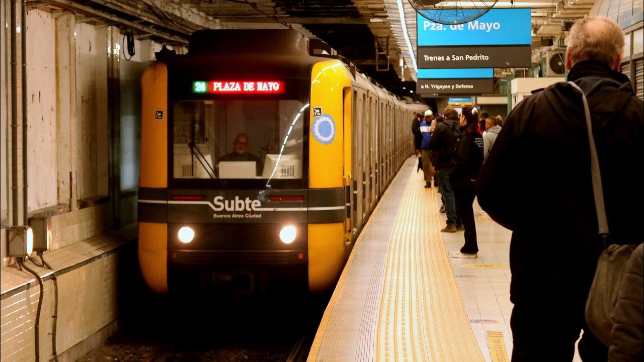 Subte de Buenos Aires Argentina, viaje en todas las líneas