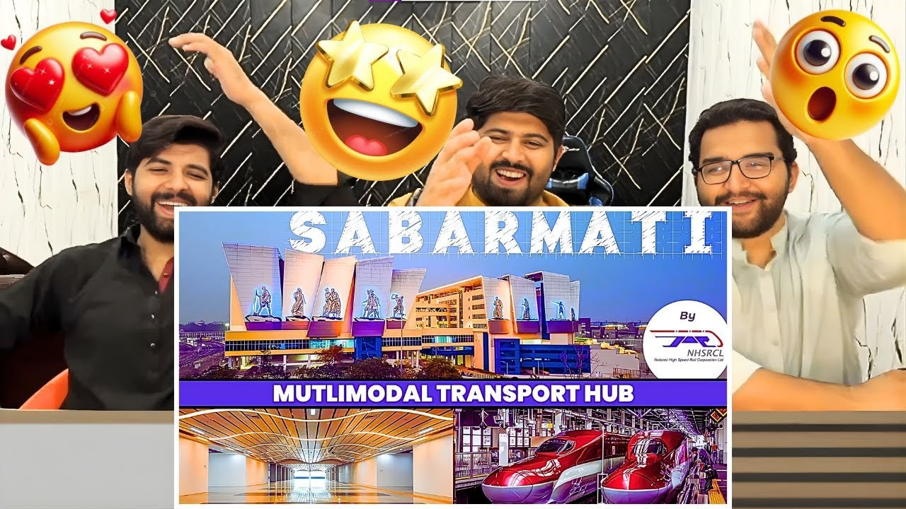 Pakistani Reaction On Sabarmati Transport Hub😱🤩 | Future of Indian Transportation 🇮🇳🔥