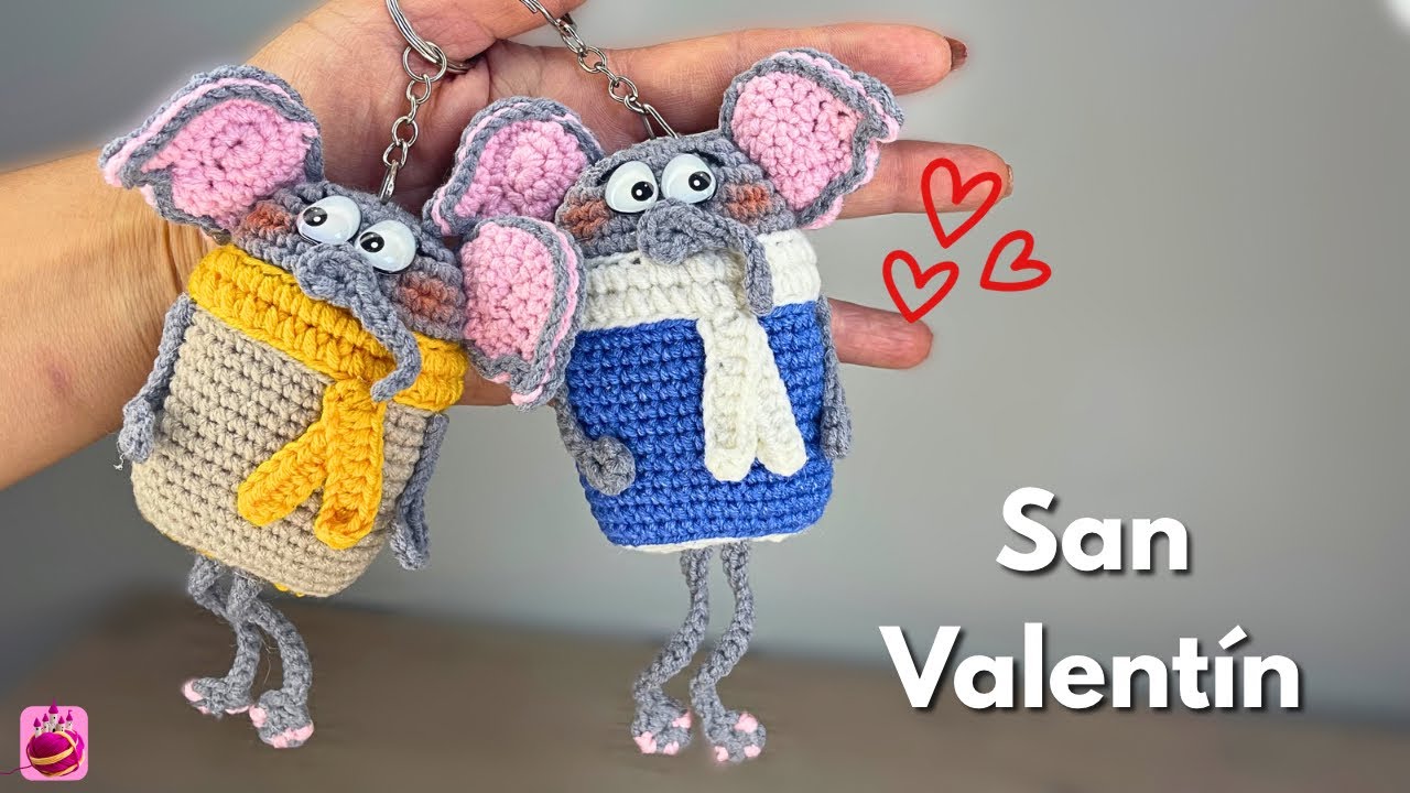 🐘 Llaveros de Elefantes en Amigurumi 🧶 | Crochet Fácil Paso a Paso | Amigurumis Castillo