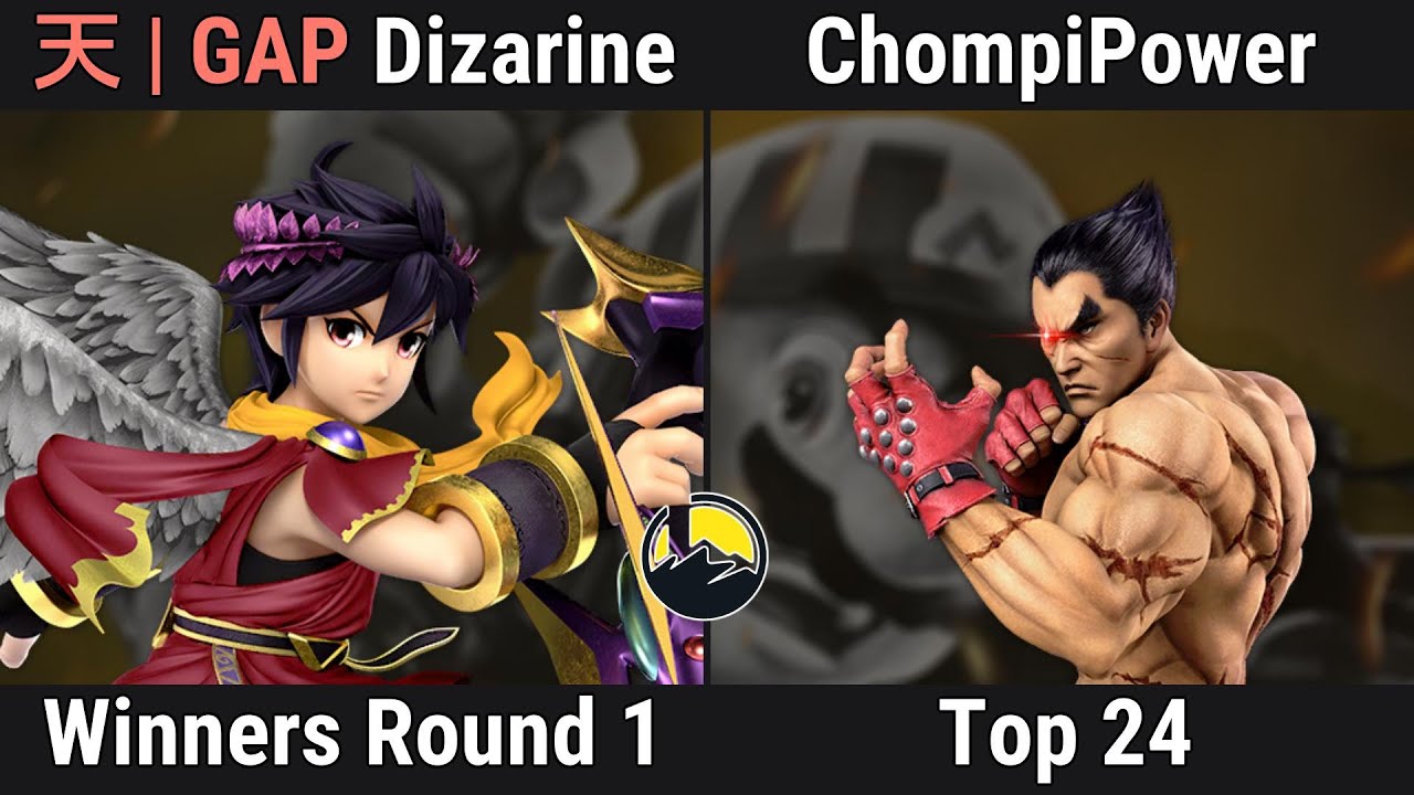 Sunrise League 6  - Dizarine (Dark Pit) Vs. ChompiPower (Kazuya)
