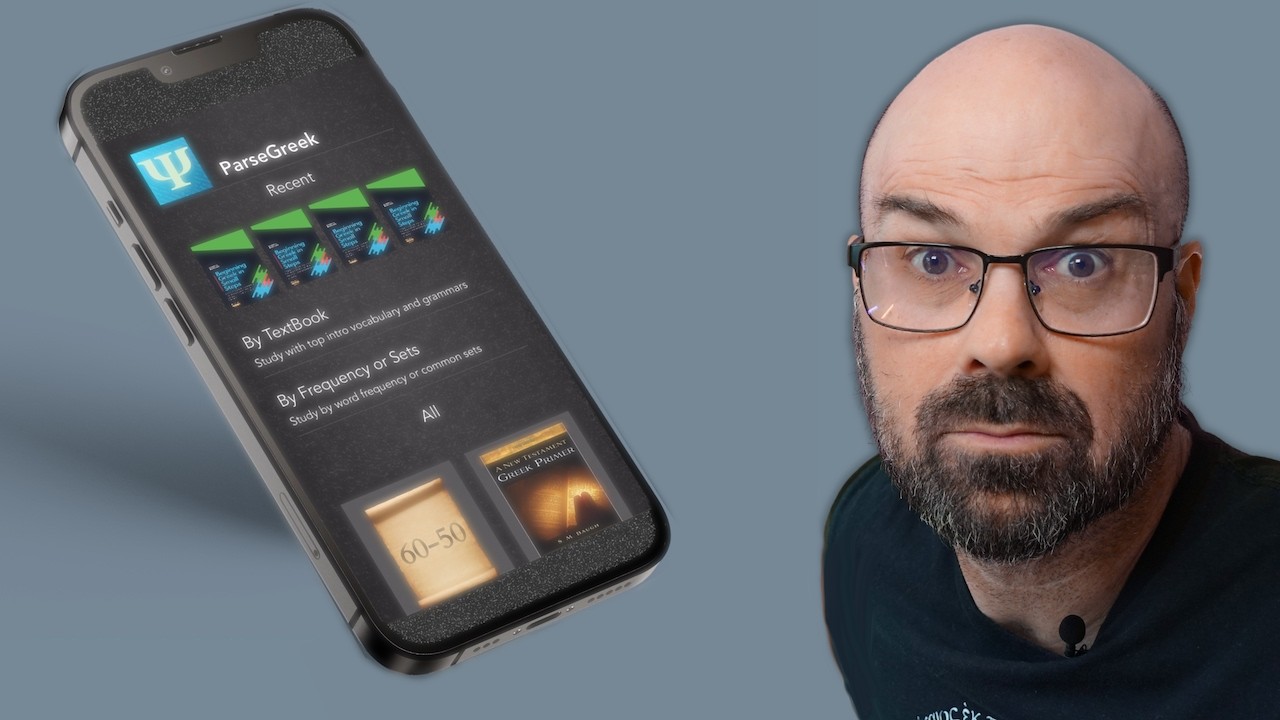 This app will help you instantly identify any NT Greek word
