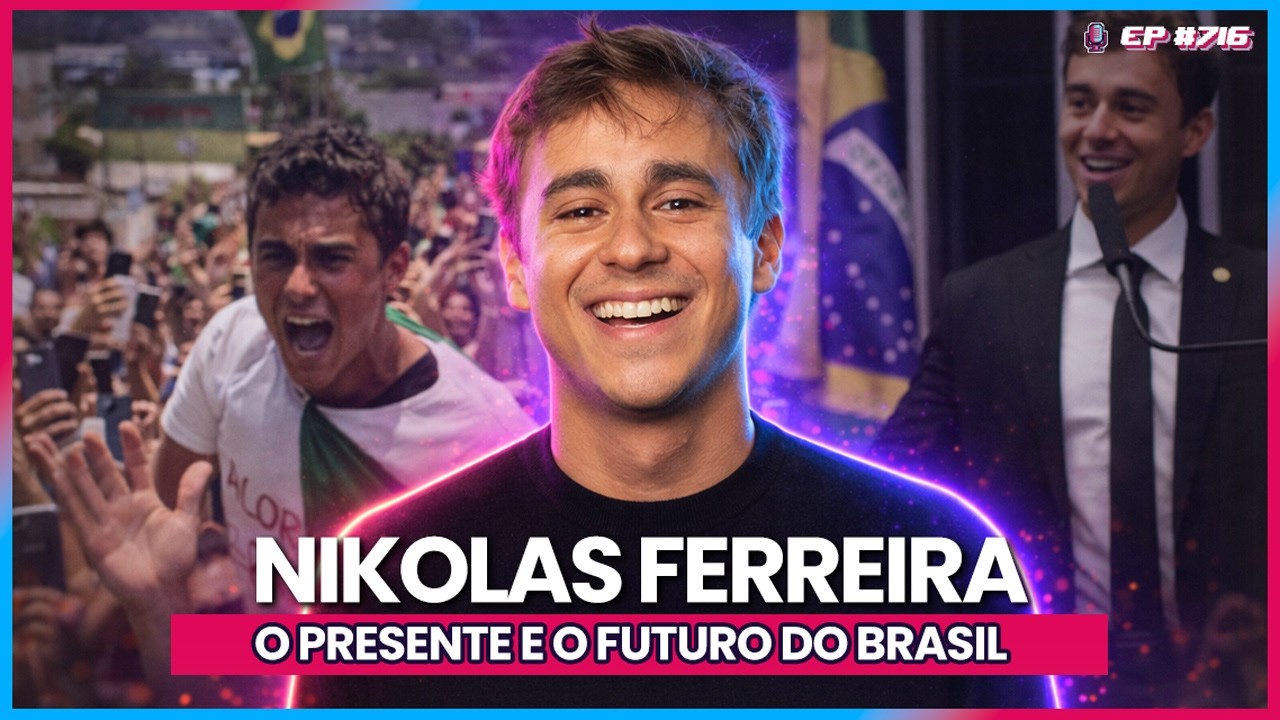 NIKOLAS FERREIRA -  TICARACATICAST | EP 716