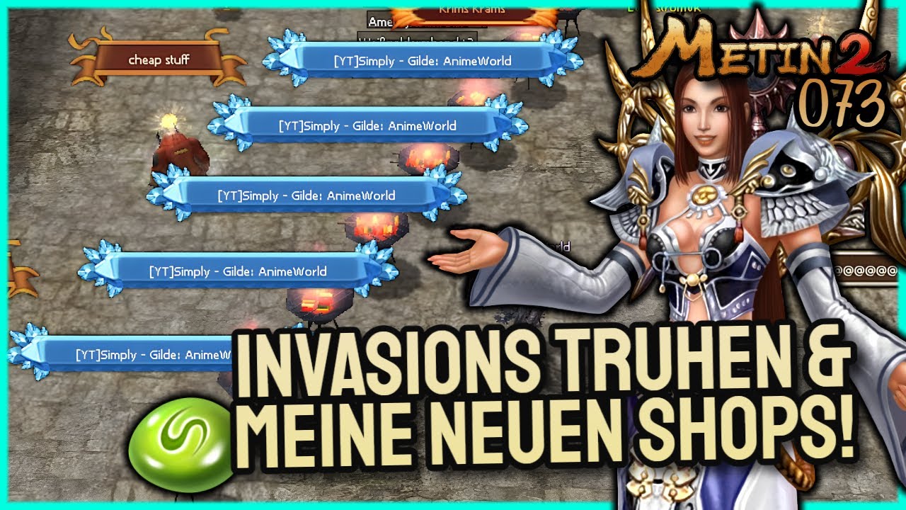 Metin2 DE 🦁 Tigerghost [ #073 ] 🦁 Neue Ohrringe & Invasionstruhen!
