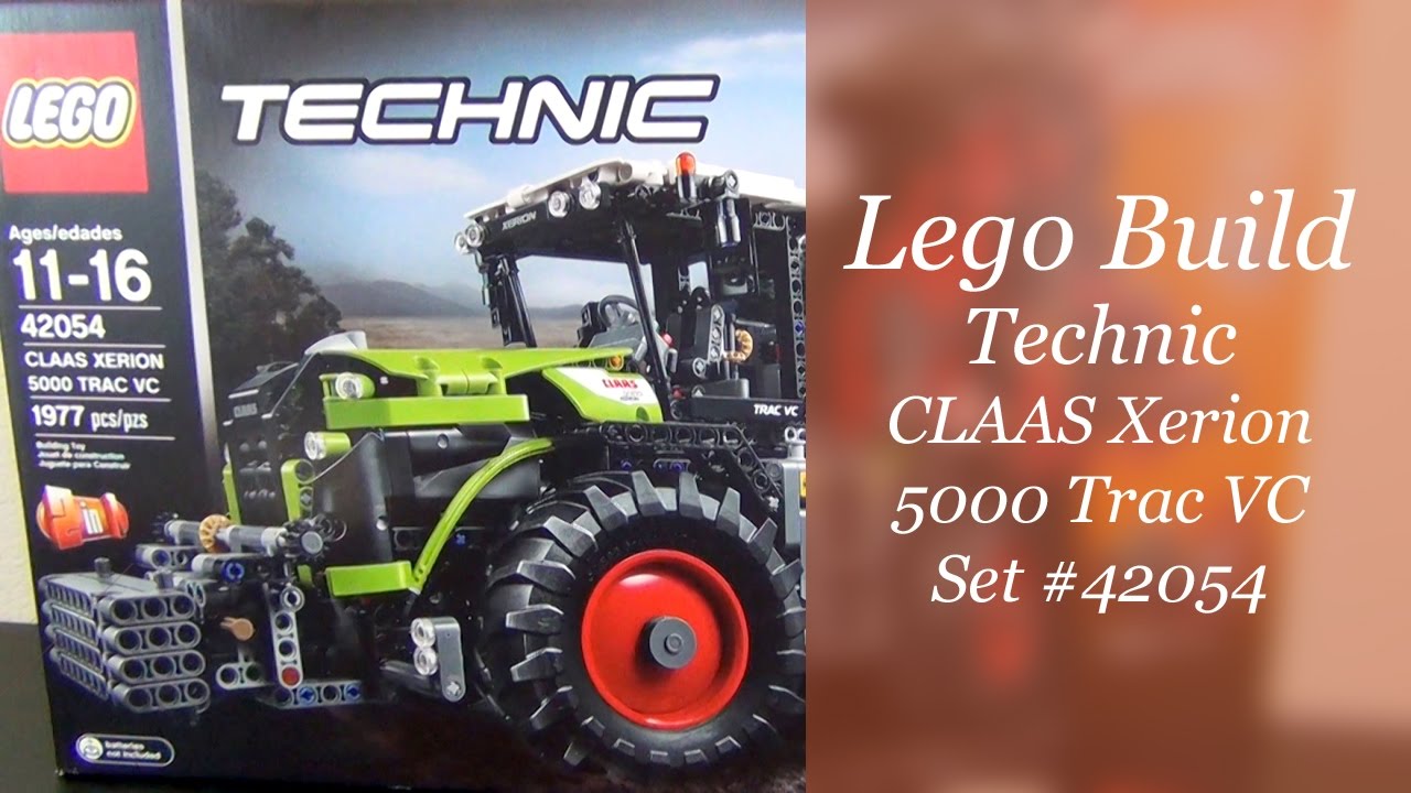 Let's Build - LEGO Technic CLAAS Xerion 5000 Trac VC Set #42054 - Part 1