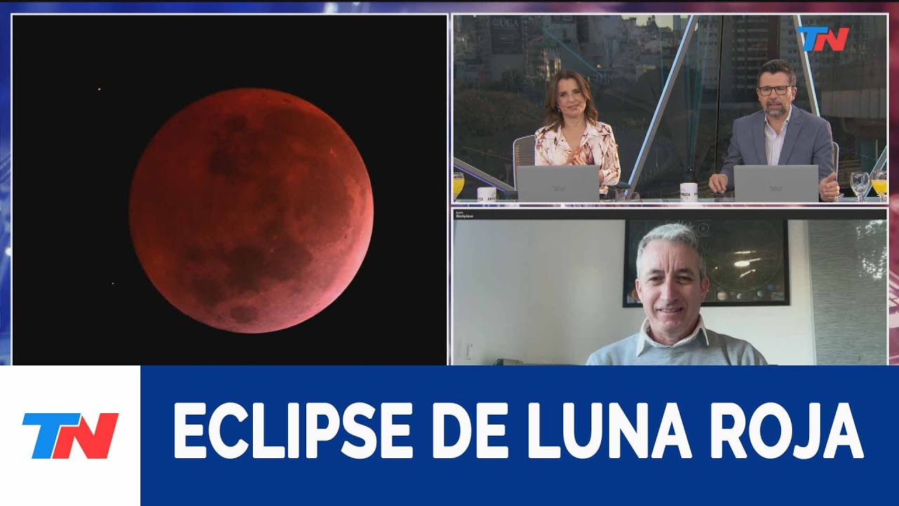 Luna de Sangre 2025: La Luna adquirir&aacute; un intenso color rojo durante un eclipse total.