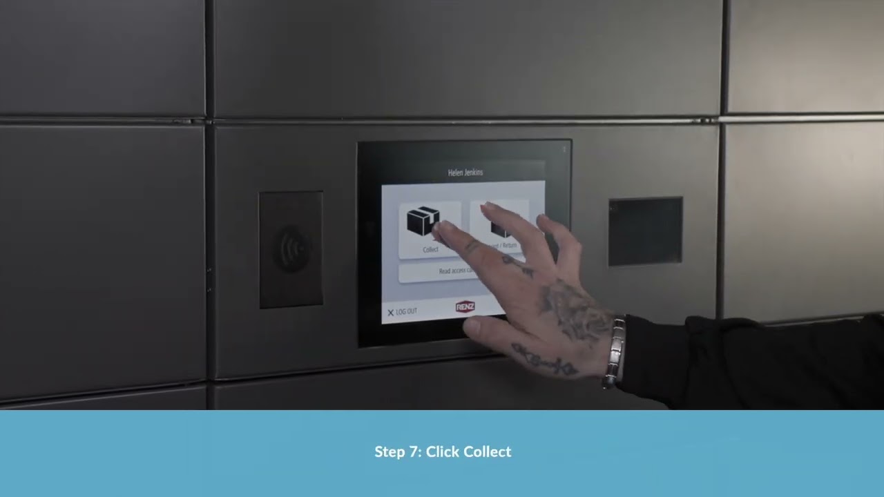 How to Collect Your Parcel Using a PIN | myRENZbox How-To Guide