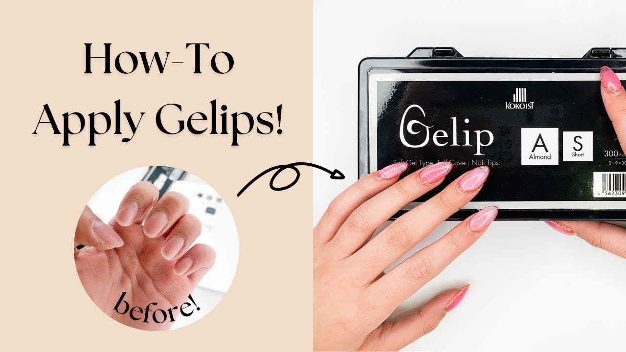 How to Apply Full-Coverage Extension Tips With Japanese Gel! - GELIP TUTORIAL | KOKOIST USA