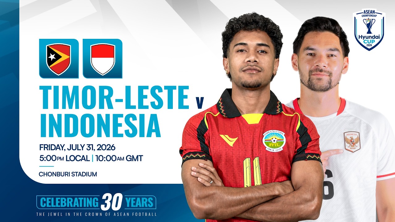 ПРЯМОЙ ЭФИР | Тимор-Лешти (TLS) &mdash; Индонезия (IDN) | ASEAN Hyundai Cup&trade; 2026, групповой этап