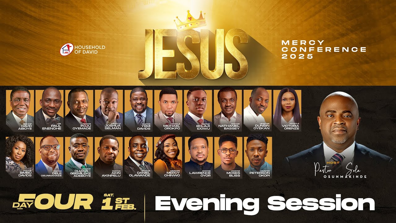 MERCY CONFERENCE 2025 (DAY 4), Apostle Joshua Selman, Pastor Nathaniel Bassey & Pastor Yemi Davids