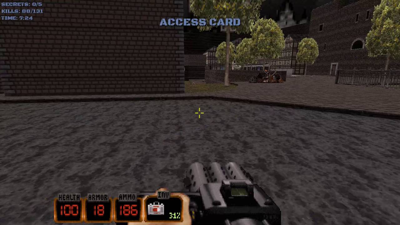 Duke Nukem 3D 20th Anniversary - E5L3 Bloody Hell - All Secrets