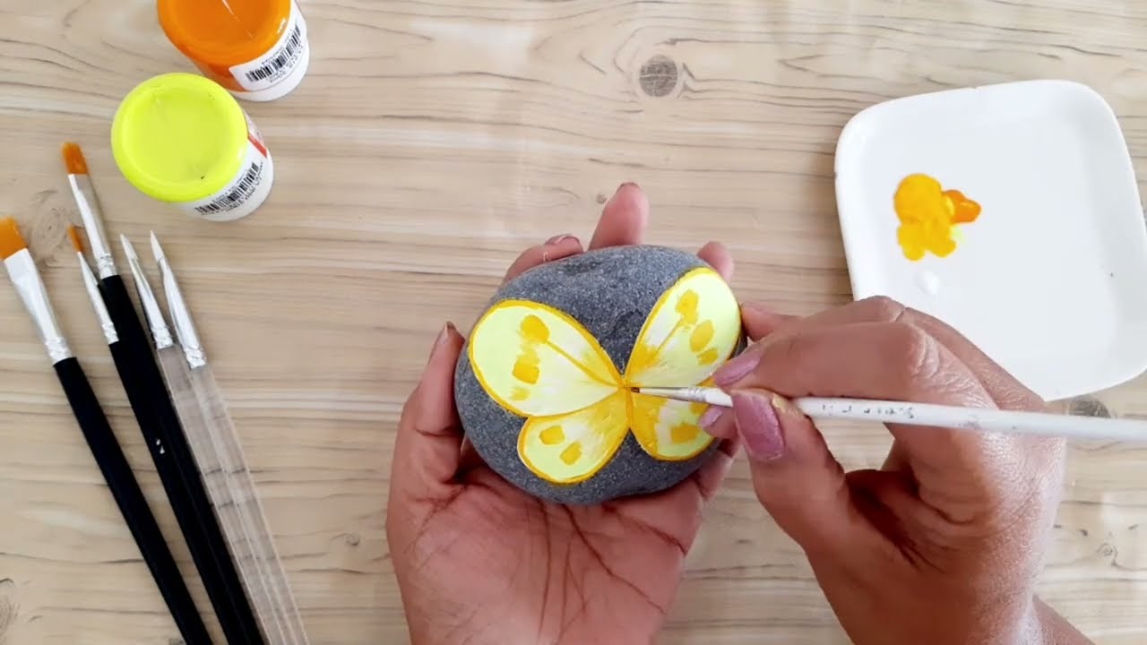 Piedras Pintadas / Mariposas / Painted Stones / Butterflies