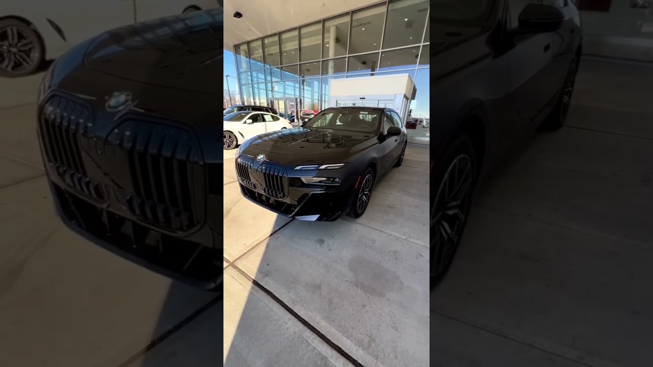 Black 2023 BMW 7 Series M Sport